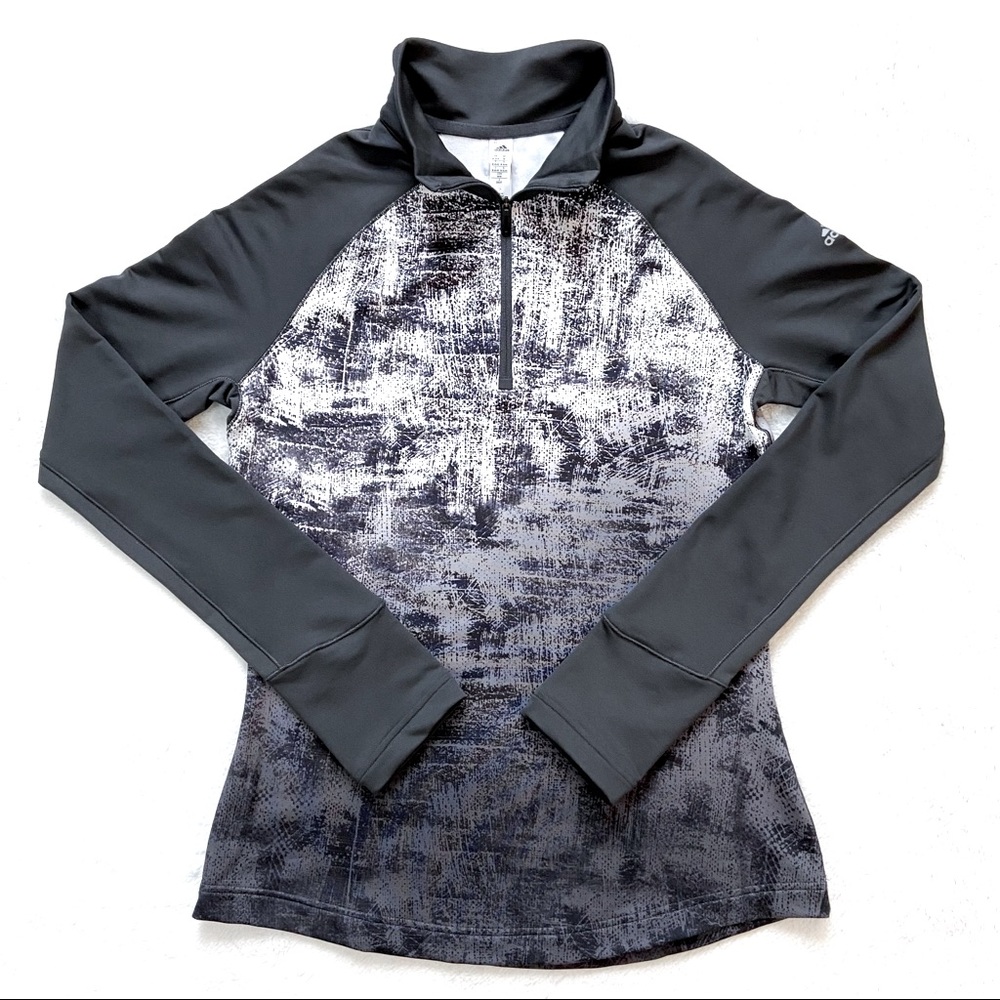 Adidas Techfit pullover climawarm jacket grey